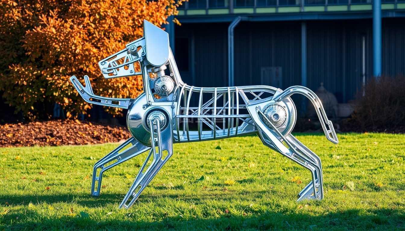 犬形钢结构 当建筑艺术与仿生学相遇